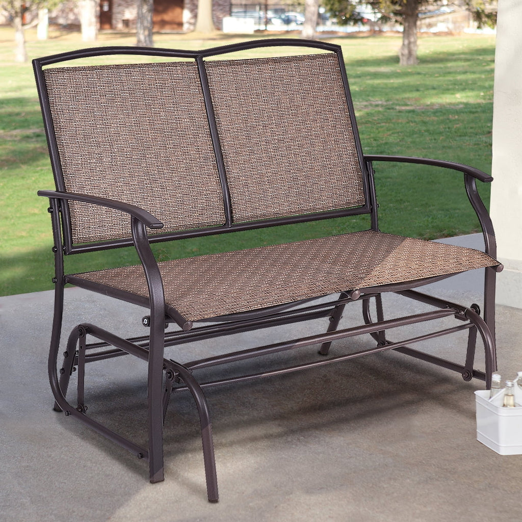 Patio Glider Outdoor Rocking Bench Z31542