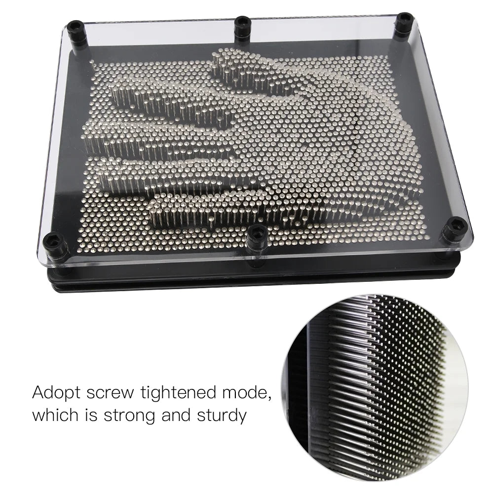 3D Pin Art Board Hand Impression Toy L970