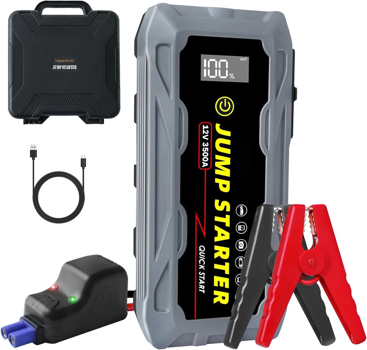 3500A Peak 12V Lithium Battery Jump Starter E577345