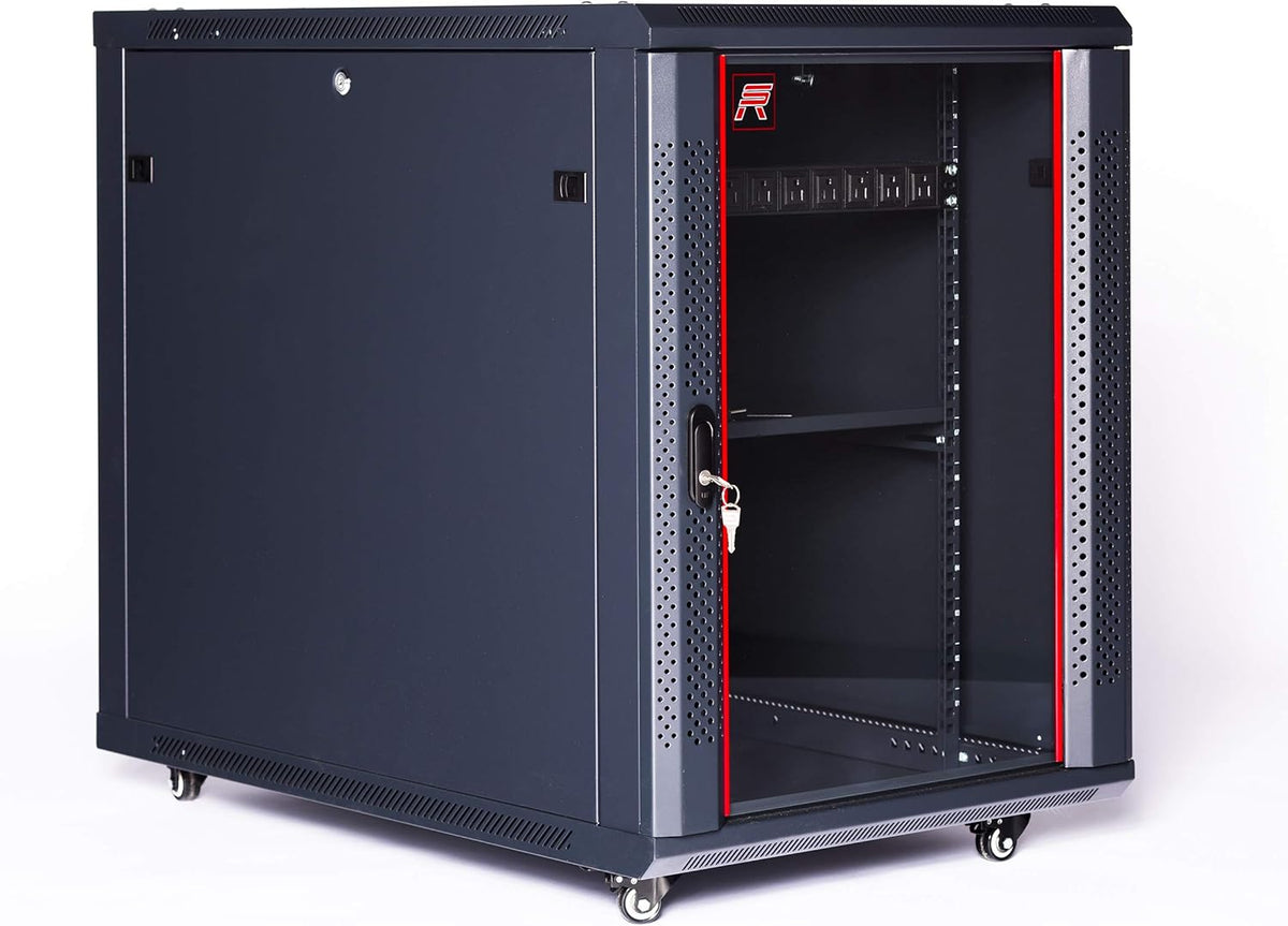 15U 35 Inch Depth Server Rack Cabinet Enclosure U849471