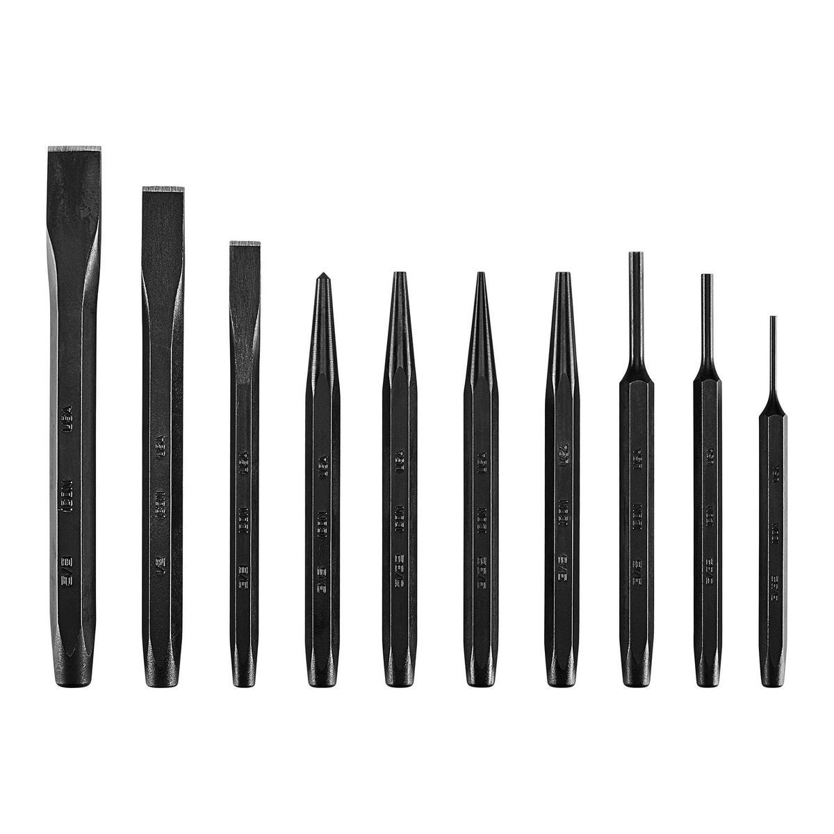 Punch and Chisel Set, 10-Piece H877