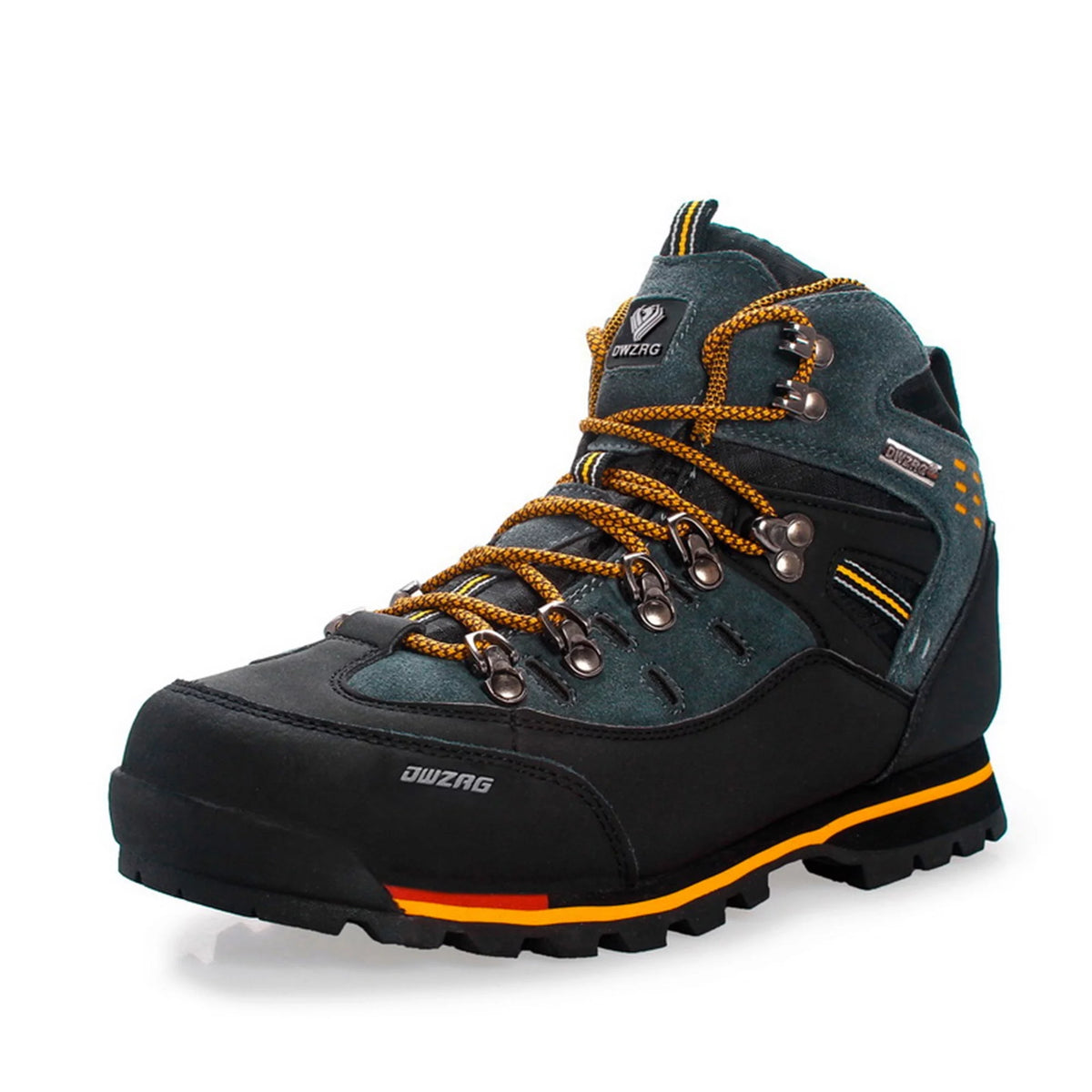 Waterproof Leather Mid Hiking Boots Non-Slip Lightweight H29455