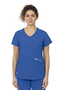 Women's 3-Pocket Scrub Top W9505
