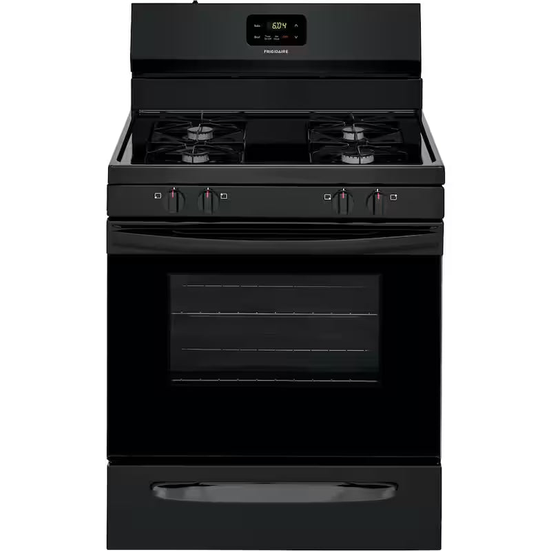 5 cu. ft. Gas Range with Manual Clean in Black K500