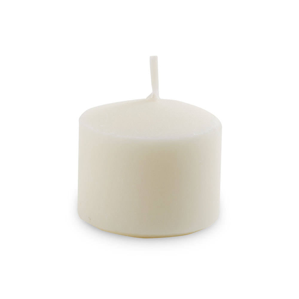 Cream Round Votive Candle Lamp, 10 HR, 288/Case I559