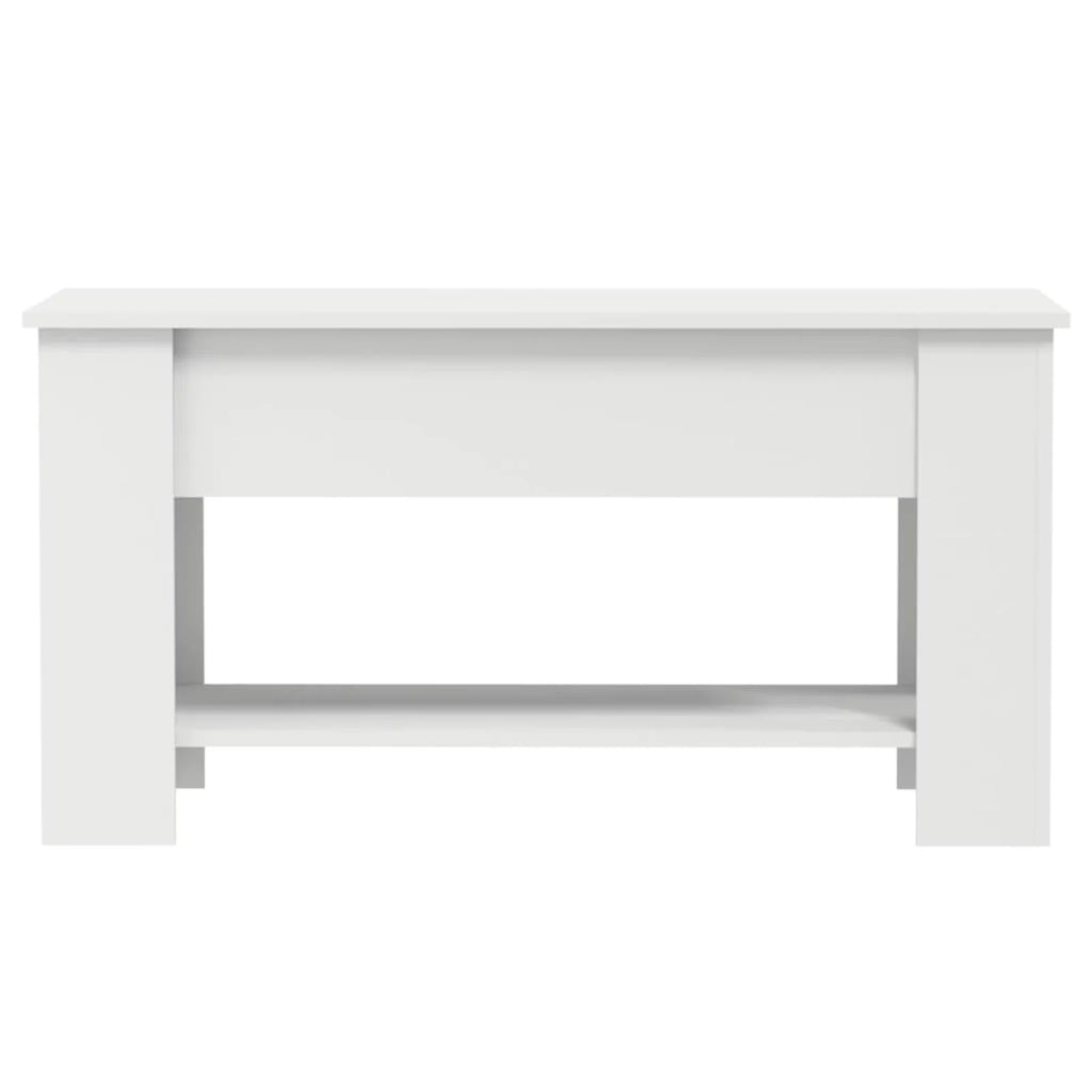 White Engineered Wood Coffee Table N56838