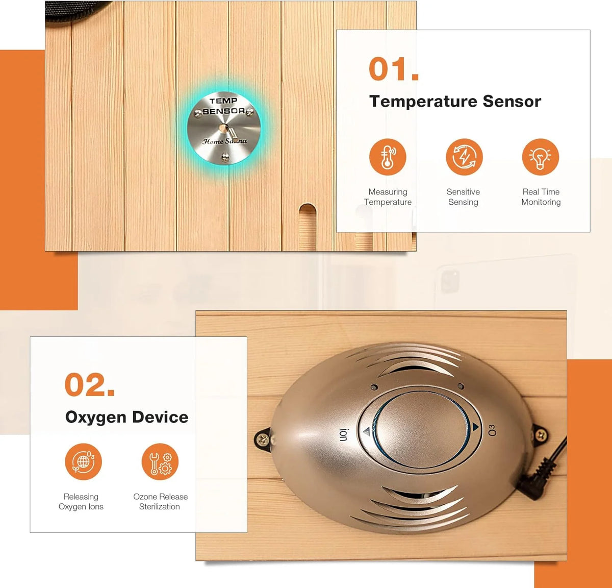 Infrared Sauna with Carbon Panels N3000