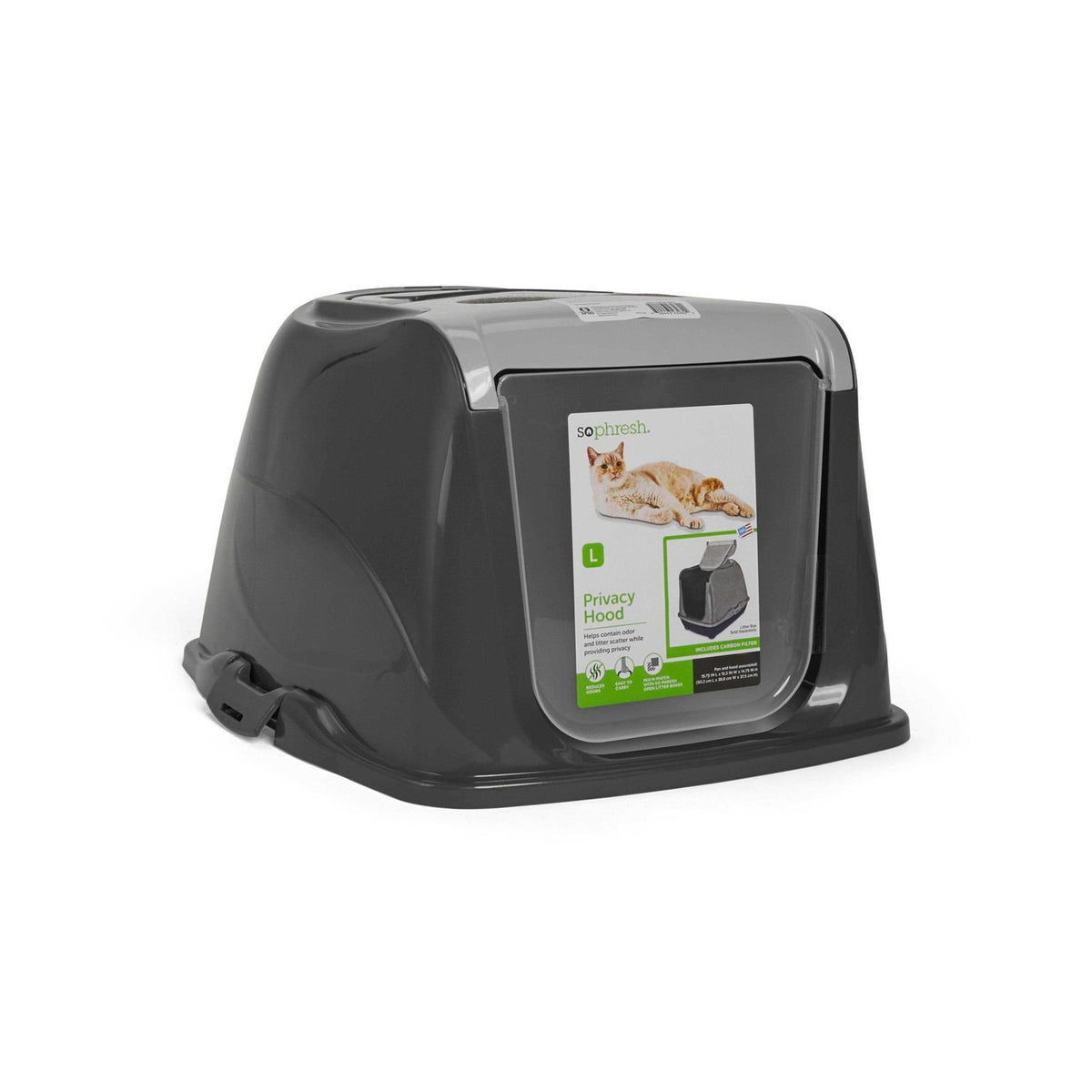 Flip Top Cat Litter Box B162563