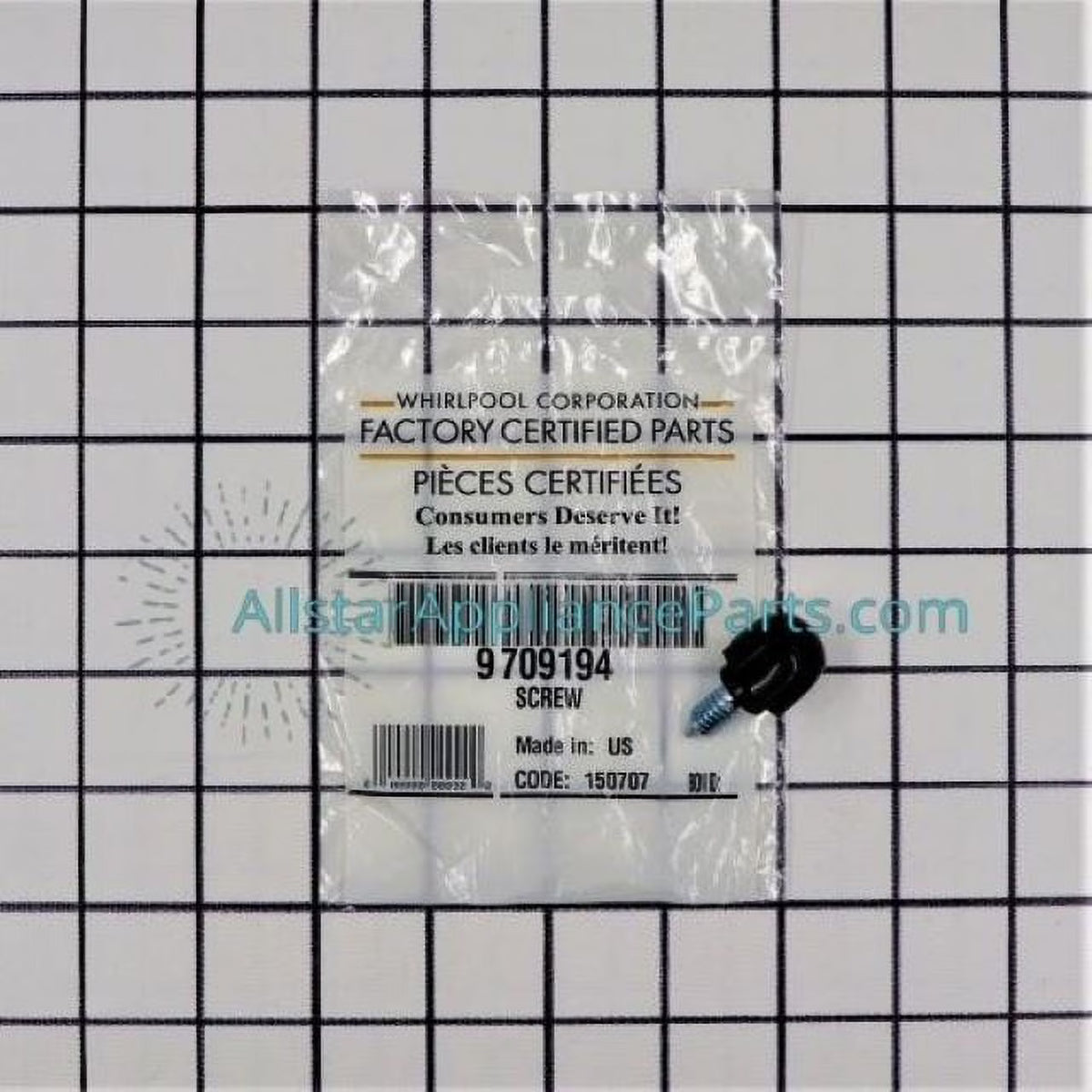 Thumb Screw for Stand Mixer X348725