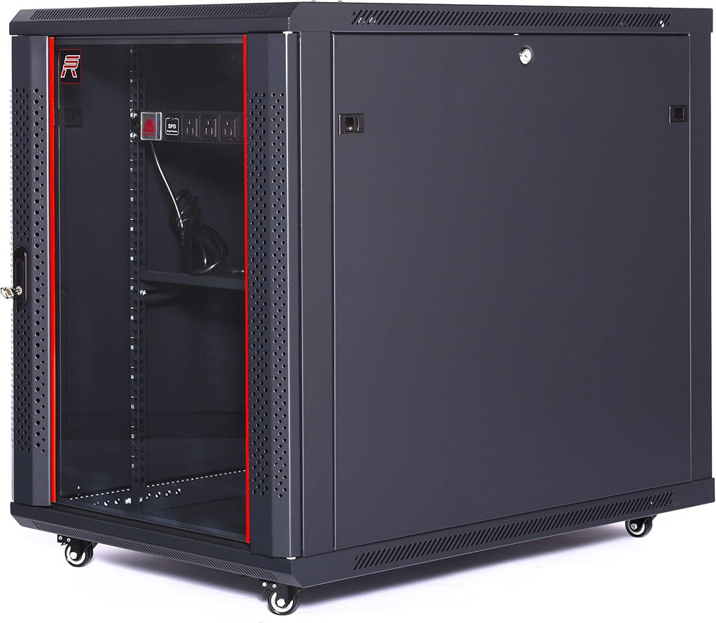 15U 35 Inch Depth Server Rack Cabinet Enclosure U849471