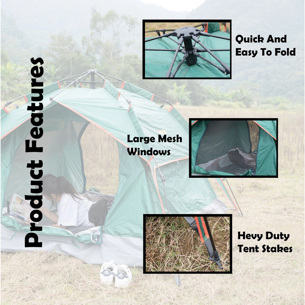 Beach Pop up Tent with 2 Windows Y7745