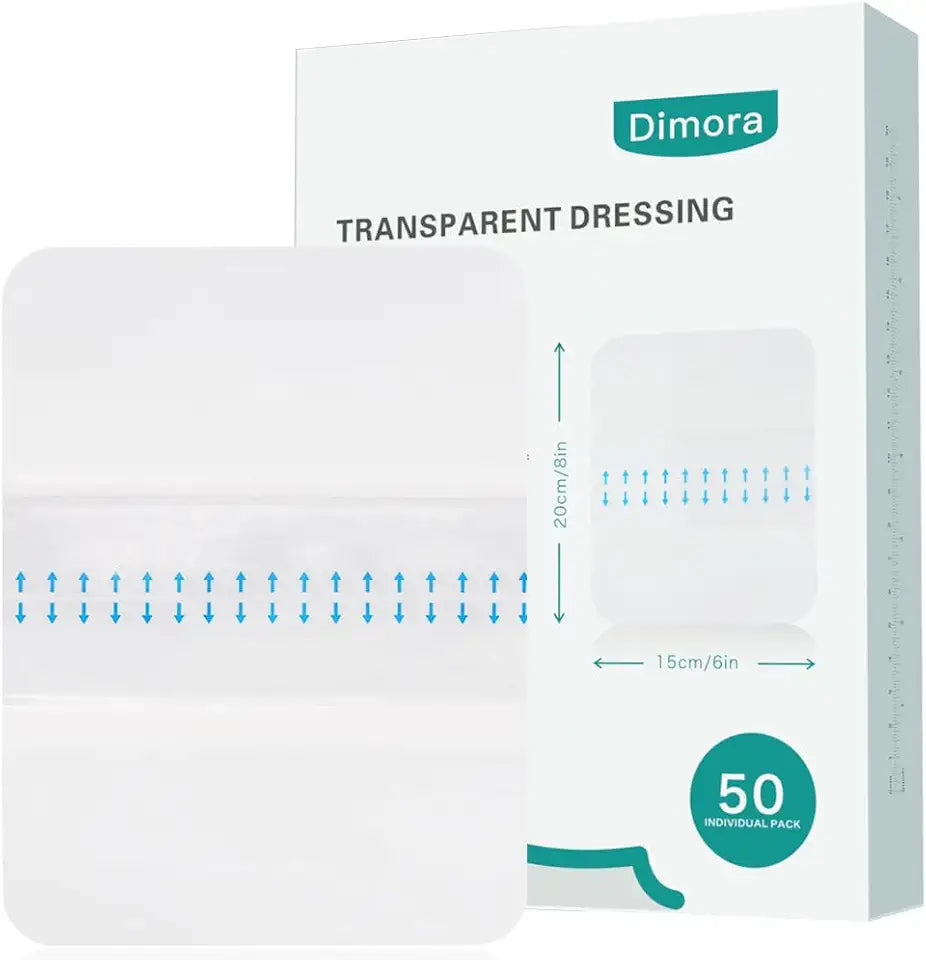 Waterproof Transparent Film Dressing 6x8 inch 50 Pack R792346
