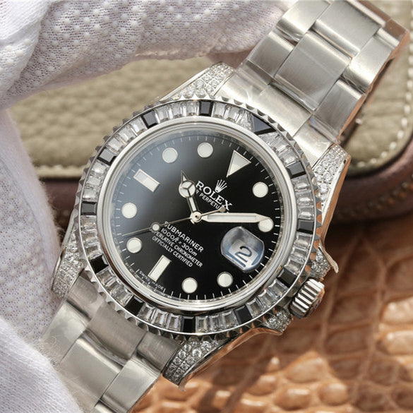 Silver Black Diamond 40mm F984958
