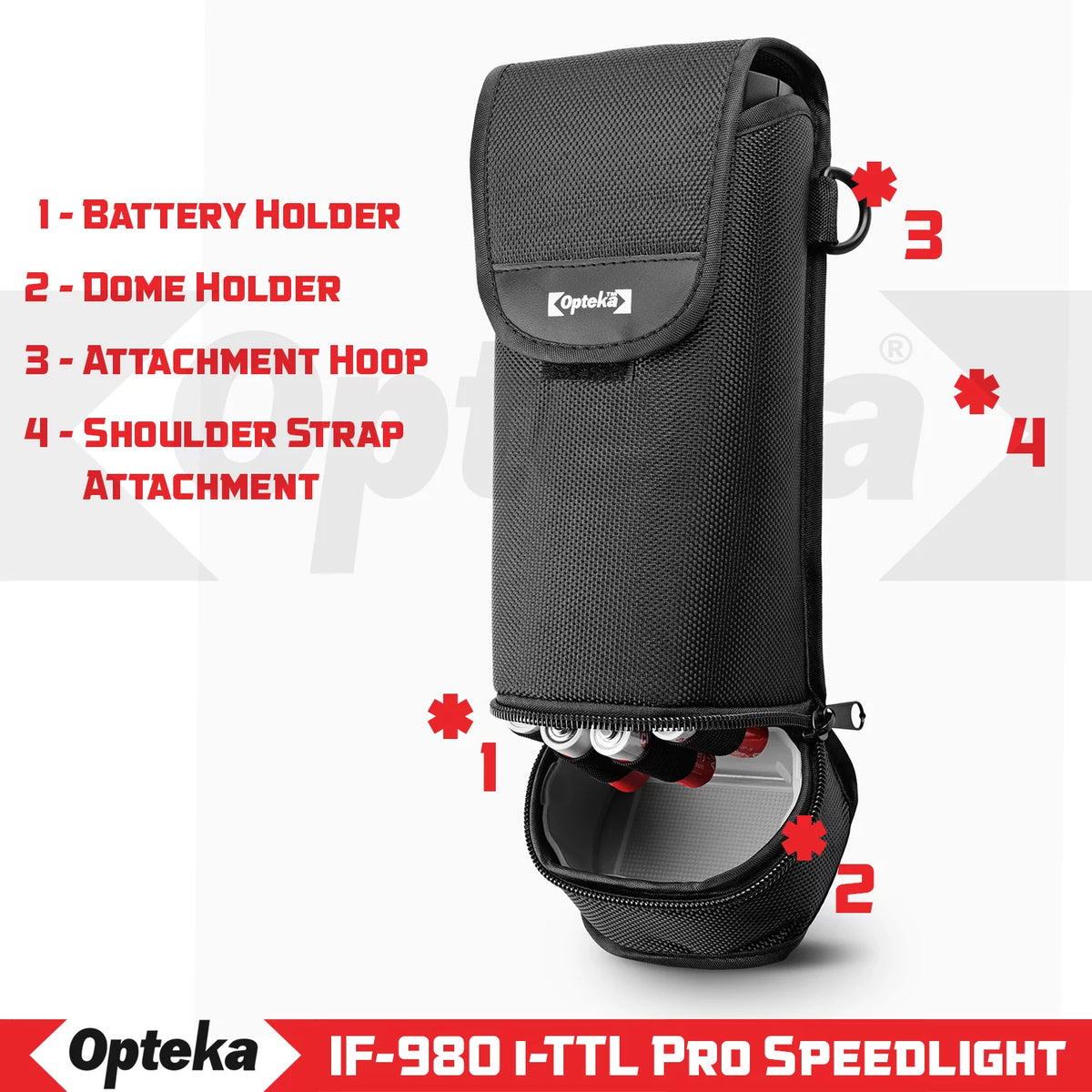 Auto-Focus Speedlight Flash with LCD Display S73467