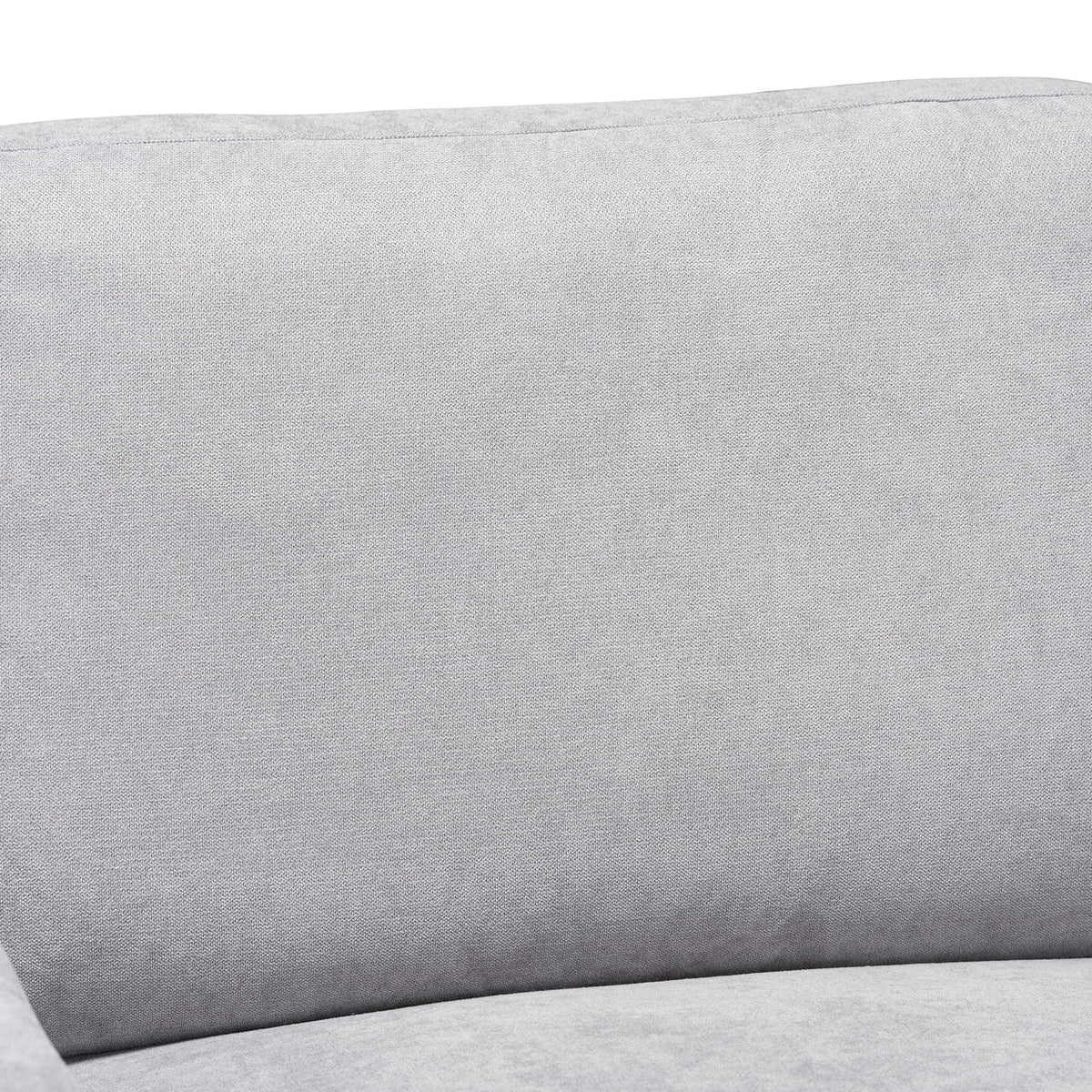 Light Grey Fabric Upholstered Sectional Sofa with Right Facing Chaise X38517