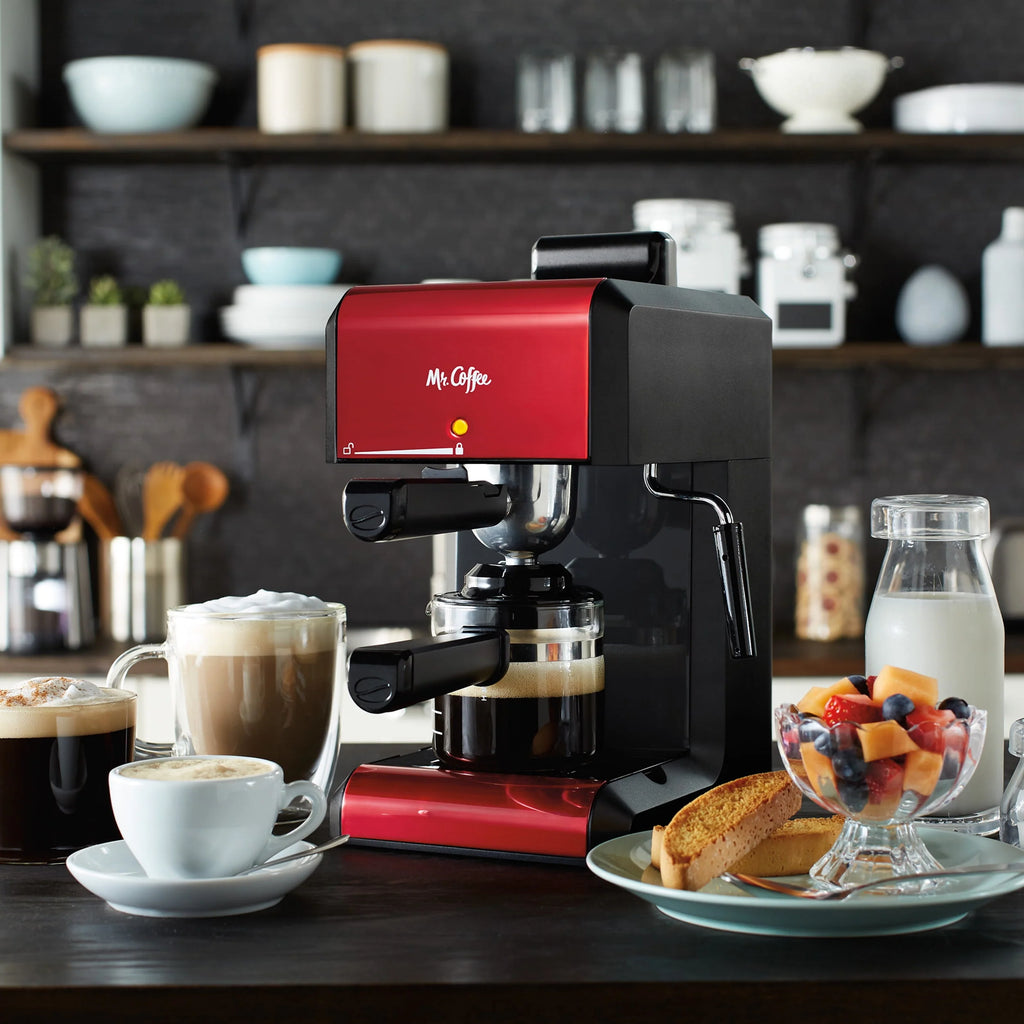 Automatic Espresso and Cappuccino Machine, 20 oz, Silver H74245