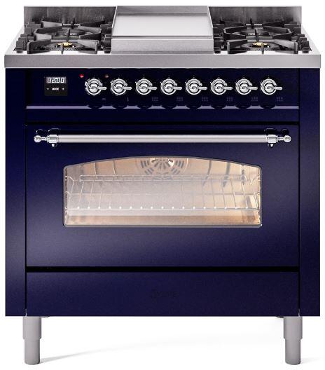 Blue 36 Dual Fuel Natural Gas Range U563349