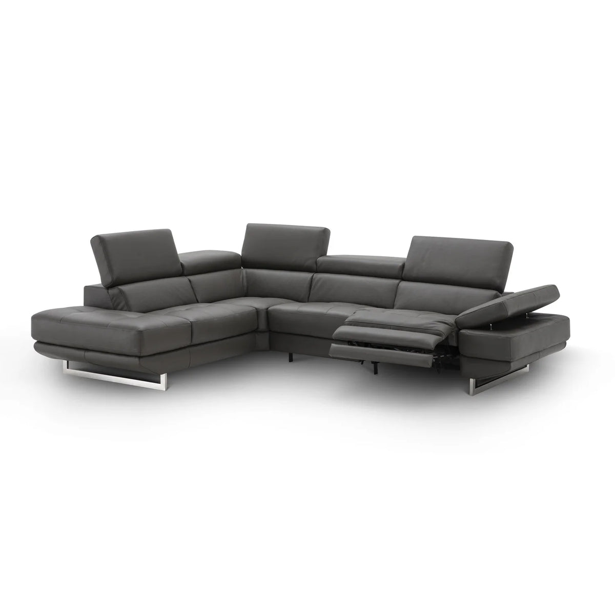 Dark Grey Chaise A57753