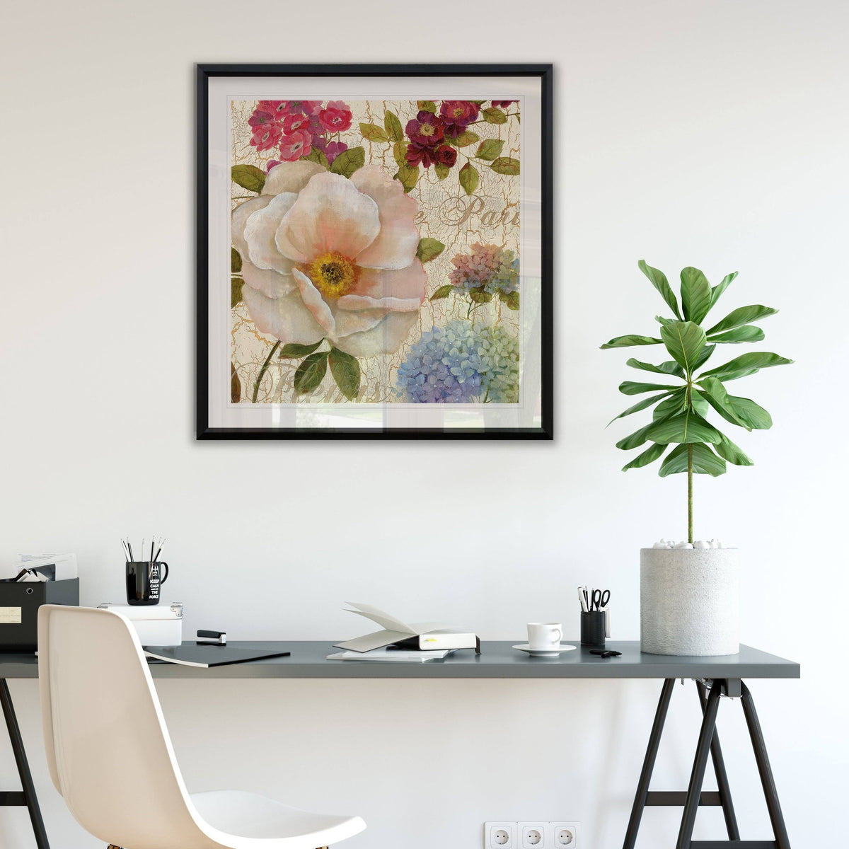 28x28 Framed Giclee Print N544435