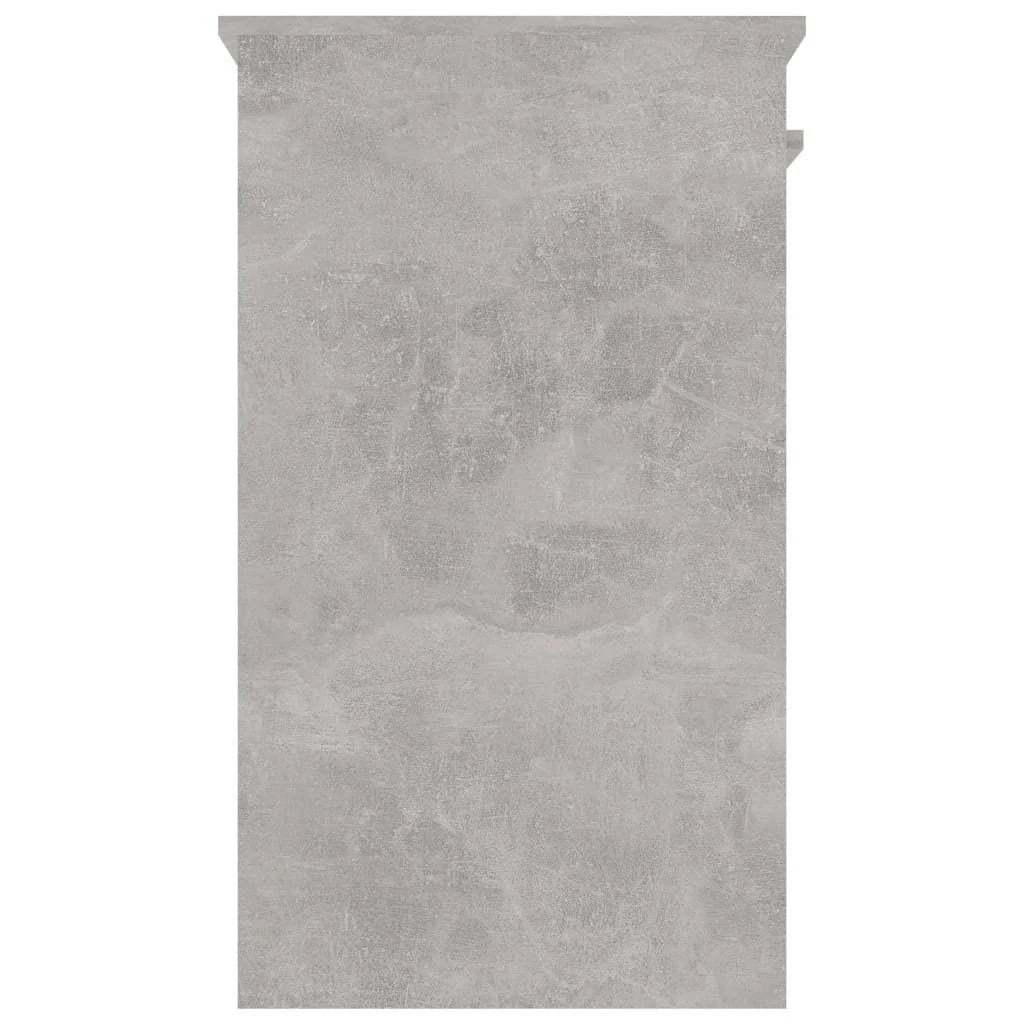 Concrete Gray Chipboard Desk J91722
