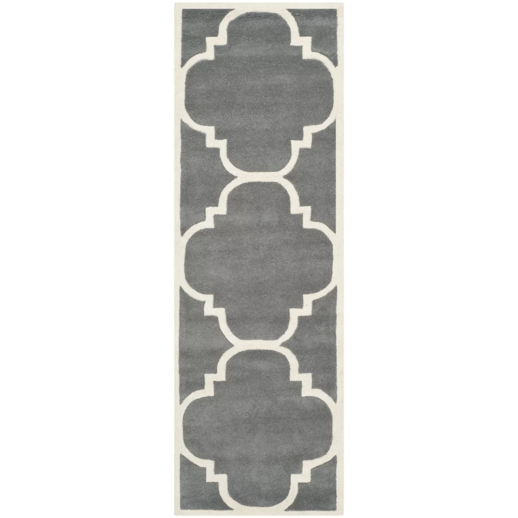 Geometric Quatrefoil Area Rug or Runner V94425