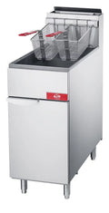 Natural Gas 15 in. 90000BTU Commercial Fryer I352